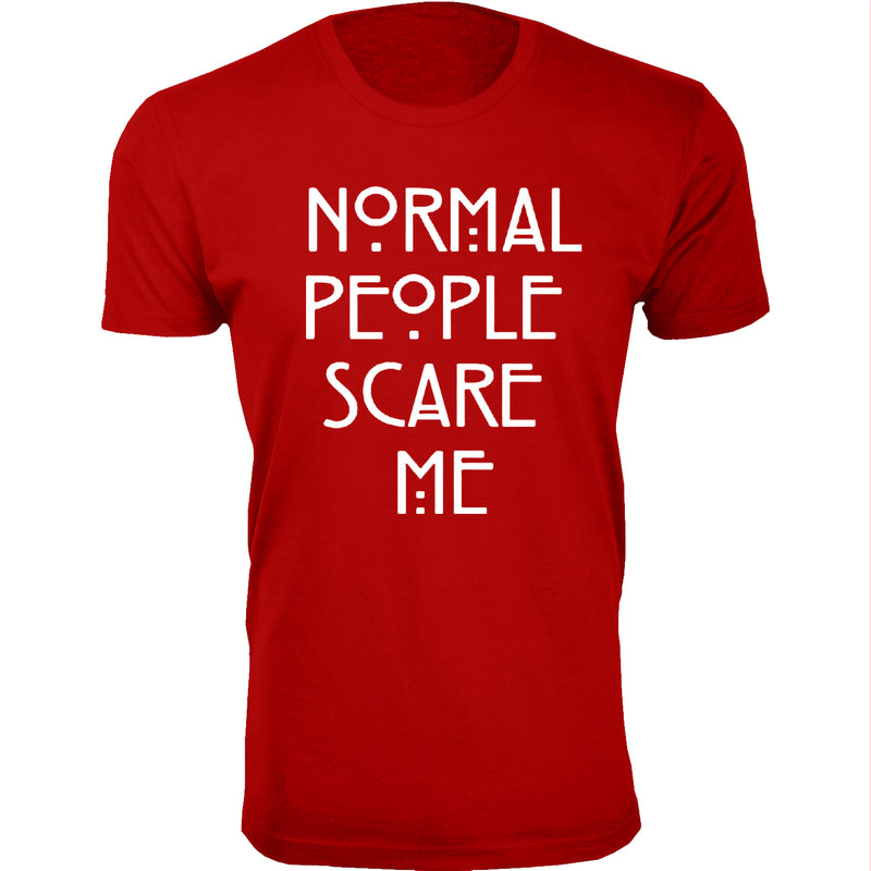 Men's Normal People Scare Me Humor T-shirts