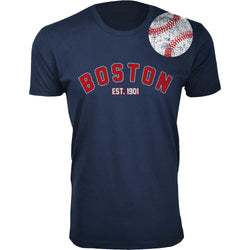 Men's Home Run Baseball T-shirts - Boston