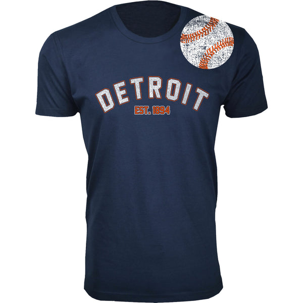 Men's Home Run Baseball T-shirts - Detroit