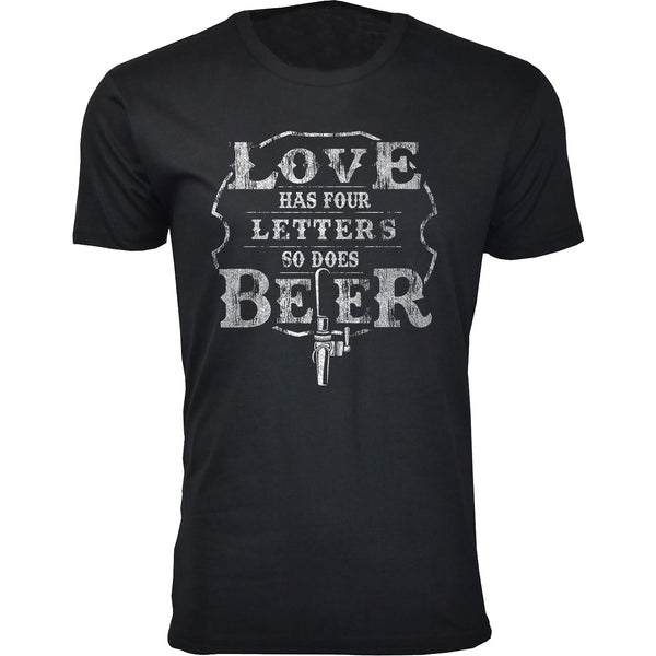 Men's Beer - Love Has Four Letters So Does Beer