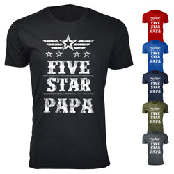 Men's Five Star PAPA T-shirts