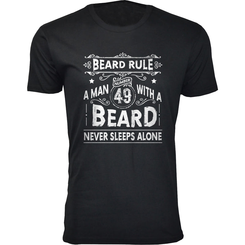 Beard Rule A Man 49 With A Beard Never Sleeps Alone