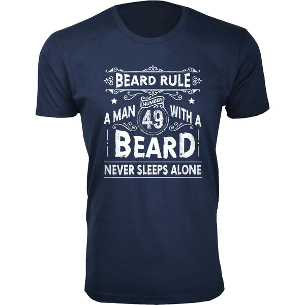 Beard Rule A Man 49 With A Beard Never Sleeps Alone