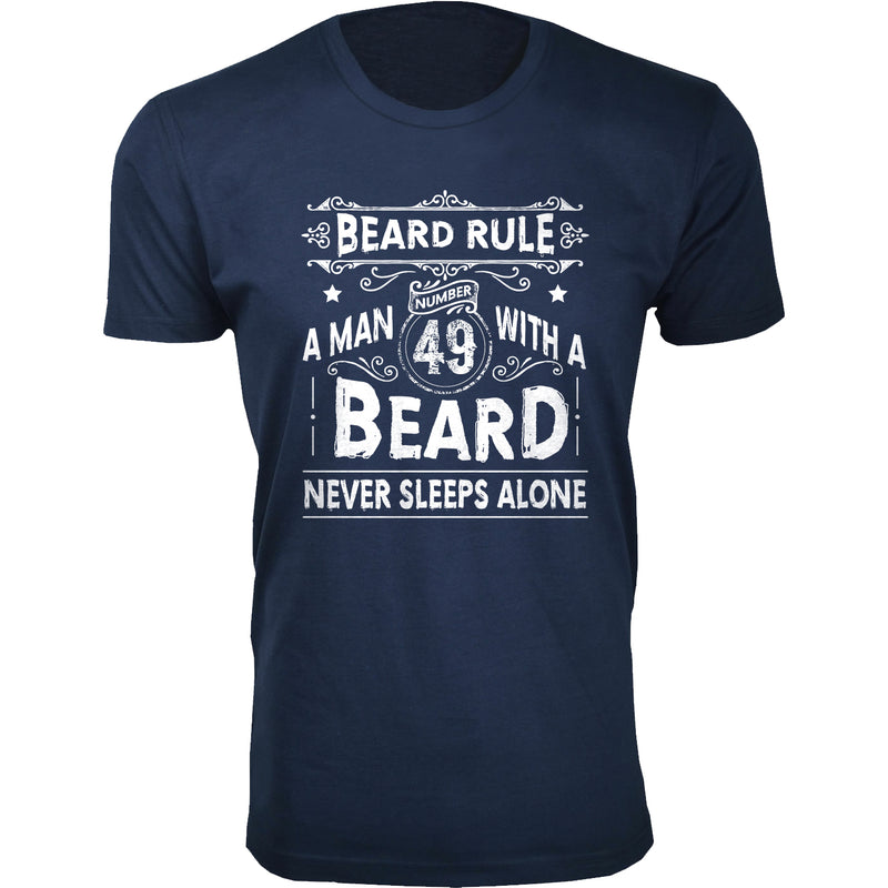 Beard Rule A Man 49 With A Beard Never Sleeps Alone