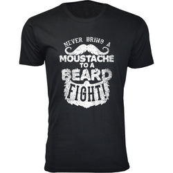 Men's Beard - Never Bring A Moustage to A Beard Fight