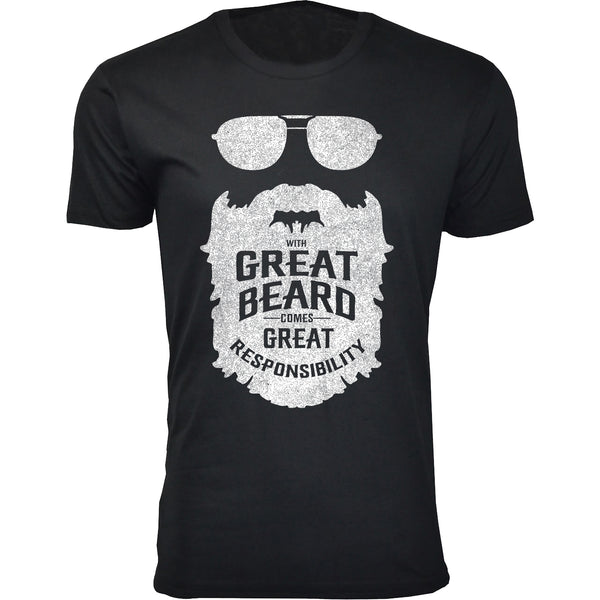 Men's Beard - With Great Beard Comes Great Responsibility