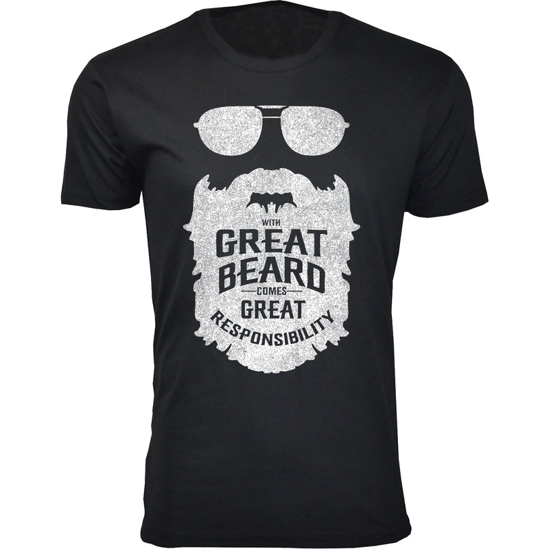 Men's Beard - With Great Beard Comes Great Responsibility
