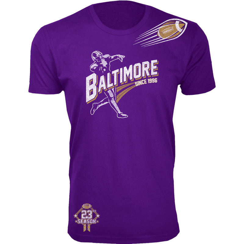 Men's Football Team Quarterback T-Shirts - Baltimore