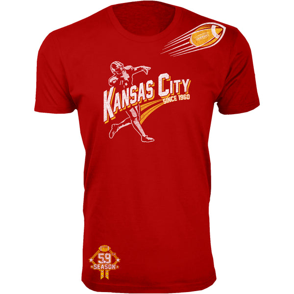 Men's Ballers Football T-Shirts - Kansas City