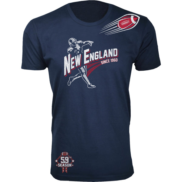 Men's Ballers Football T-Shirts - New England