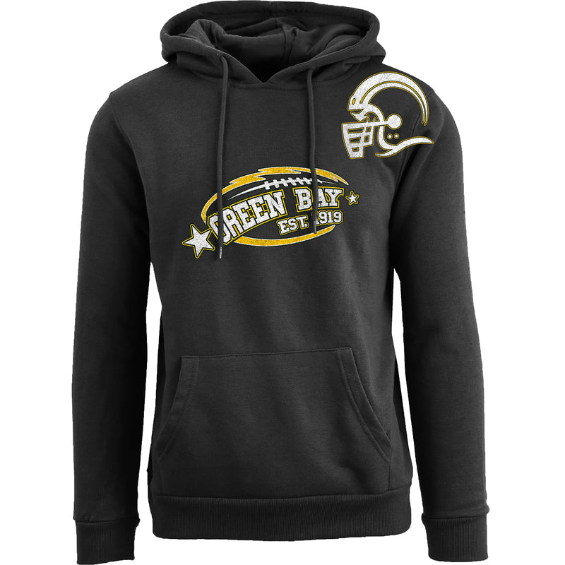 Men's All-Star Football Pull Over Hoodie - Green Bay