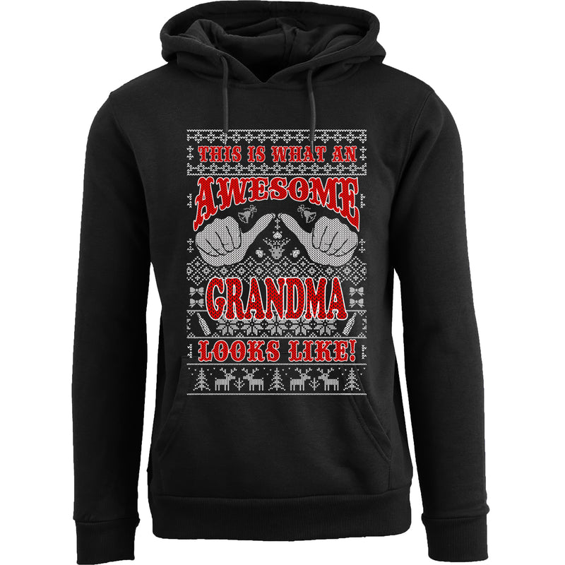 Women Christmas - This is What an Awesome Grandma Looks Like Pullover