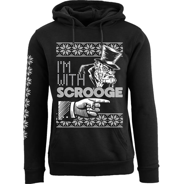 Women Christmas - I'm With Scrooge Pullover