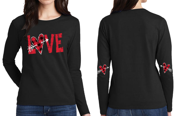 Women's Valentine Day - Cupid Love Long Sleeve