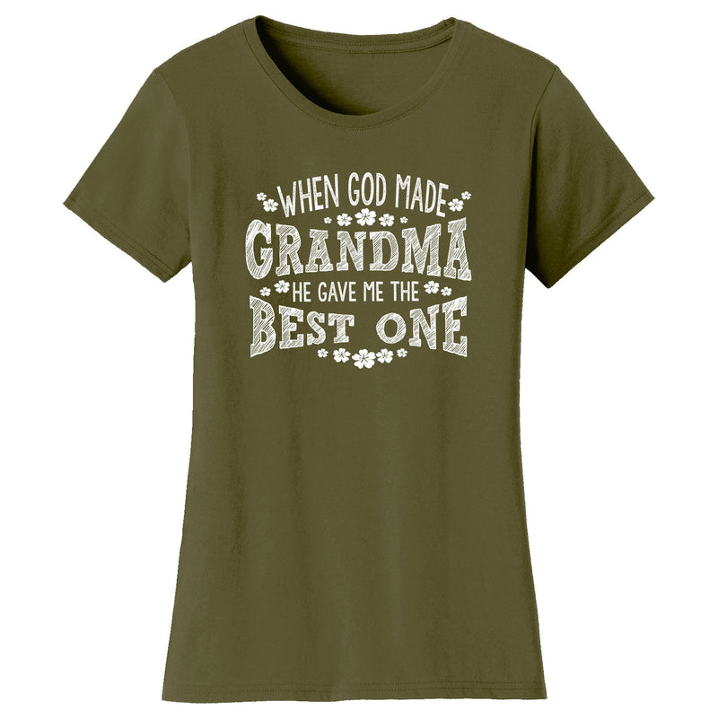 Mother's Day - When God Made Grandma He Gave Me The Best One