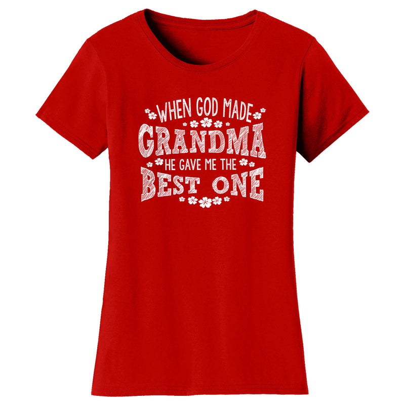 Mother's Day - When God Made Grandma He Gave Me The Best One