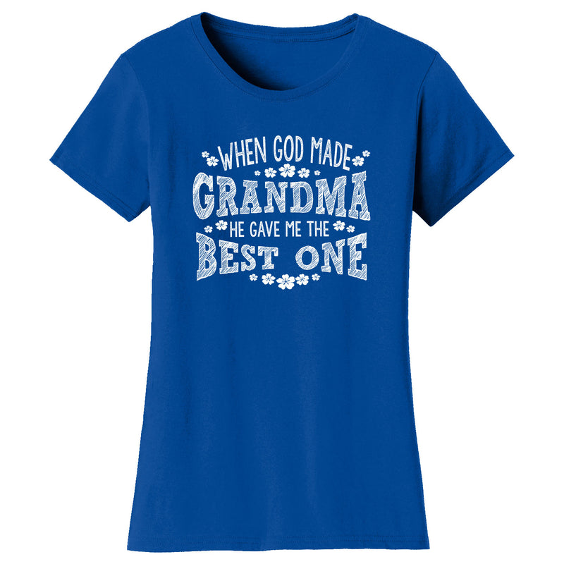 Mother's Day - When God Made Grandma He Gave Me The Best One