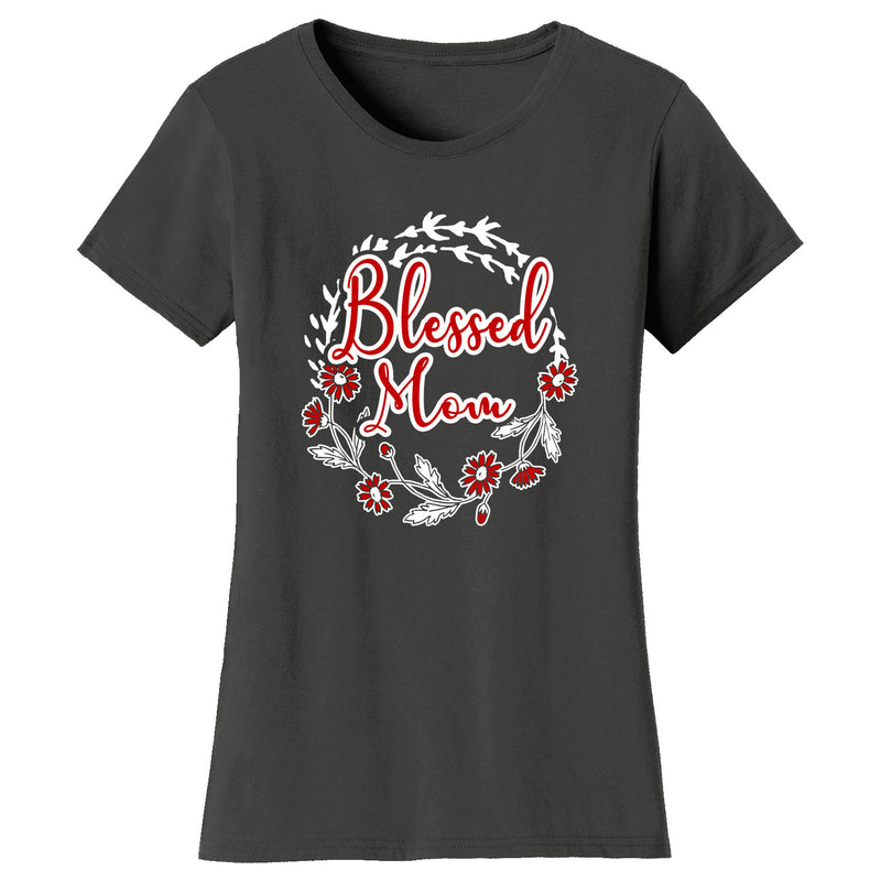 Women's Blessed Mom T-shirts