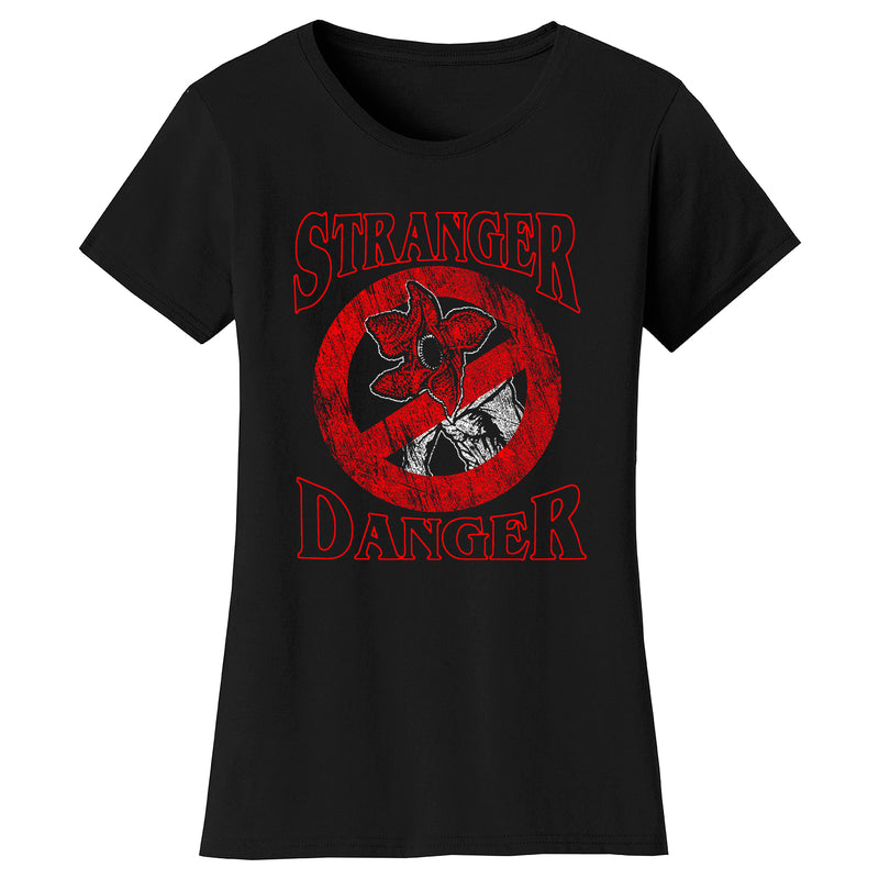 Women's Strange T-shirts - Stranger Danger