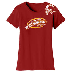 Women's All-Star Football T-Shirts - Washington