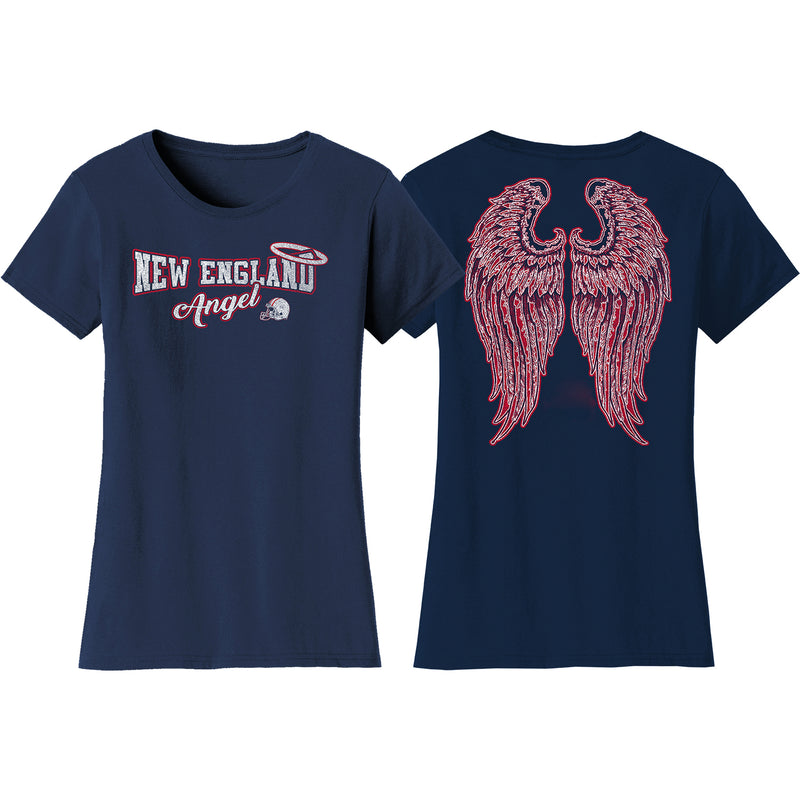 Women's Football Angel T-Shirts - New England