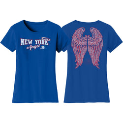 Women's Football Angel T-Shirts - New York