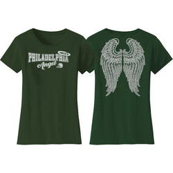 Women's Football Angel T-Shirts - Philadelphia