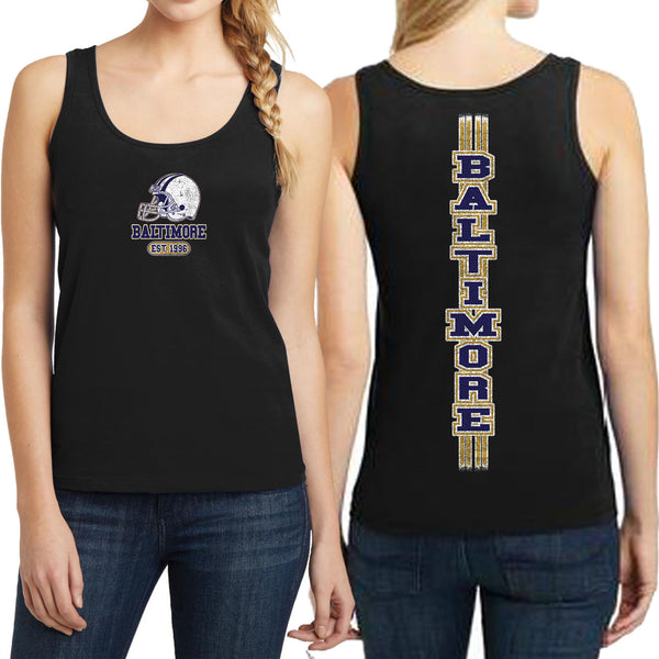 Women's Tank Top - Football Teams Game Day Baltimore