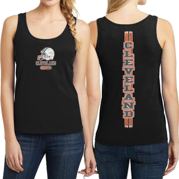 Women's Tank Top - Football Teams Game Day Cleveland