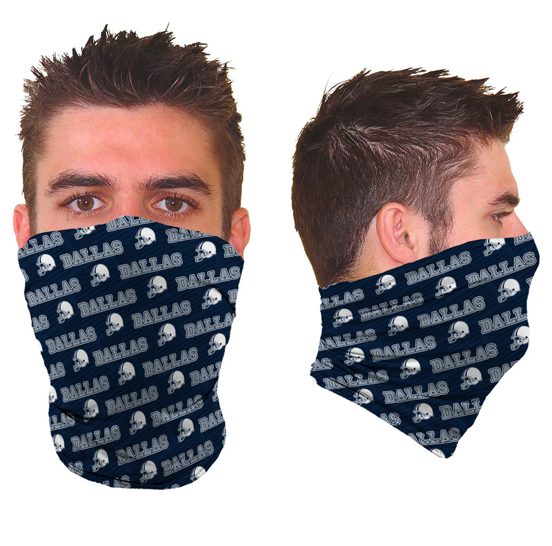 Unisex Awesome Football Pattern Gaiter - Dallas