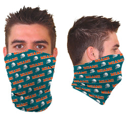 Unisex Awesome Football Pattern Gaiter - Miami