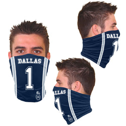 Unisex Football Jersey Gaiter - Dallas