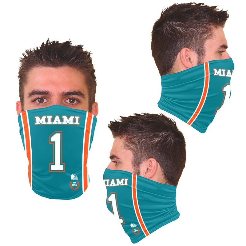 Unisex Football Jersey Gaiter - Miami