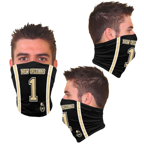 Unisex Football Jersey Gaiter - New Orleans