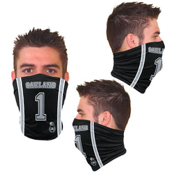 Unisex Football Jersey Gaiter - Oakland