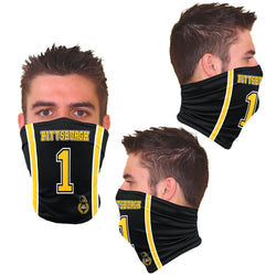 Unisex Football Jersey Gaiter - Pittsburgh