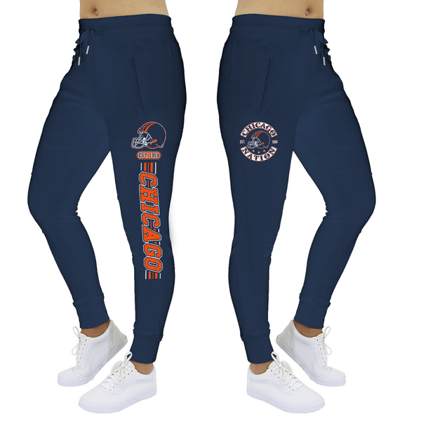 Women's - Football Stripes Jogger - Chicago