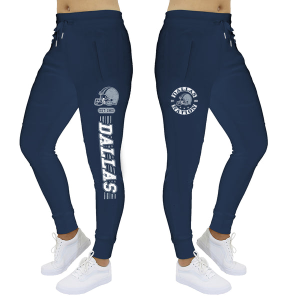 Women's - Football Stripes Jogger - Dallas