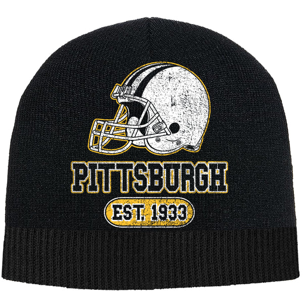 Football Beanie - Pittsburgh