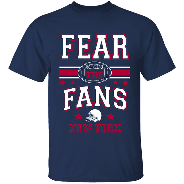 Men's Football Fear The Fans T-shirts - New York