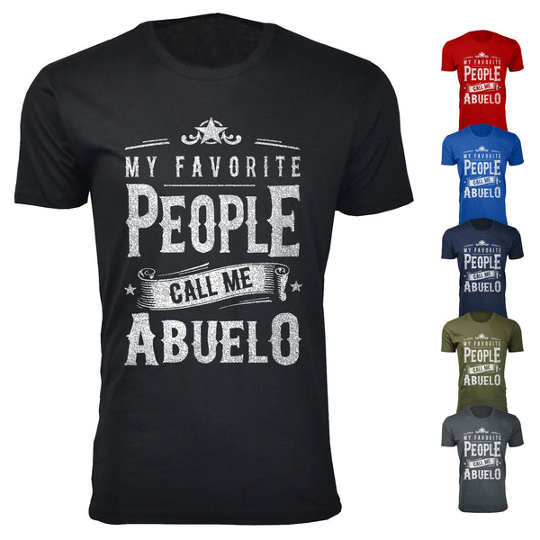 Men's My Favorite People Call Me ABUELO T-shirts