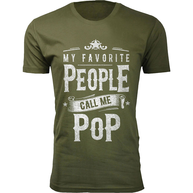 Men's My Favorite People Call Me POP T-shirts