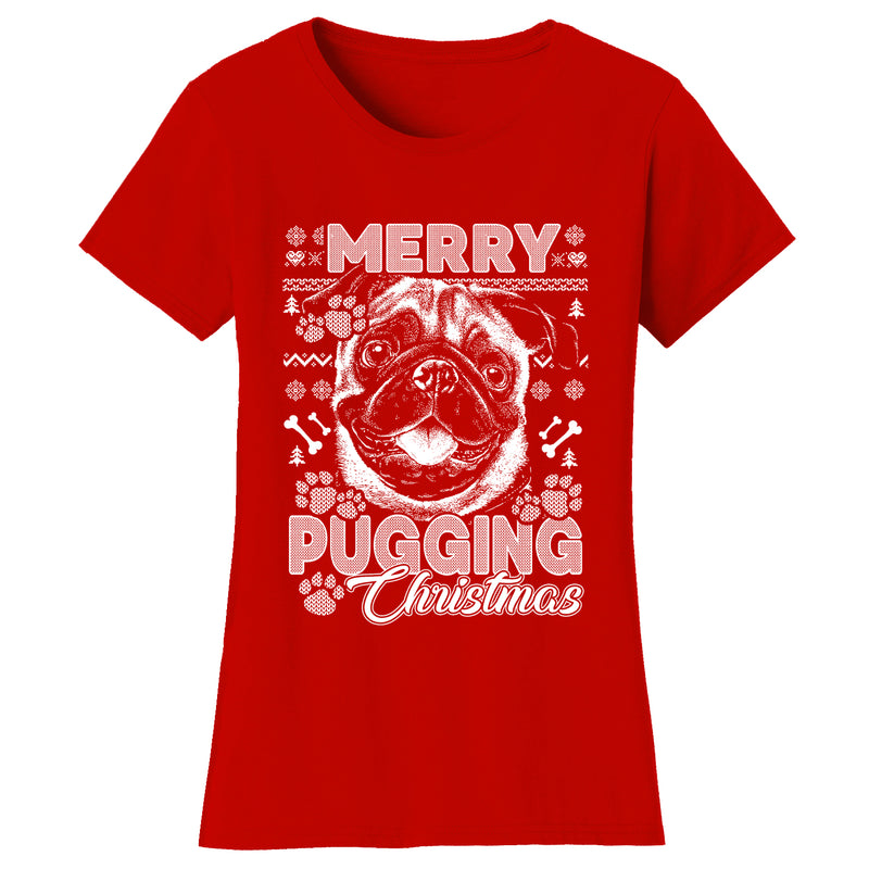 Women's Christmas - Merry Pugging Christmas