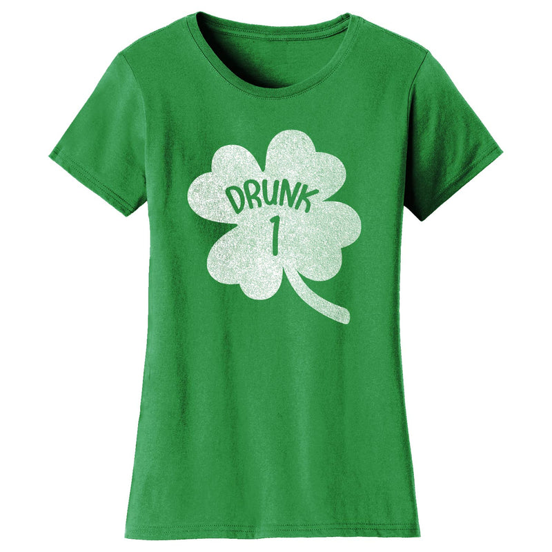 Women's St. Patrick's Day T-shirts - Drunk 1