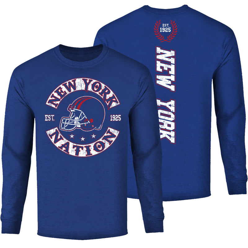 Men's Football Nation Long Sleeve - New York