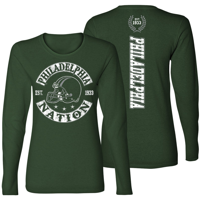 Women's Football Nation Long Sleeve - Philadelphia