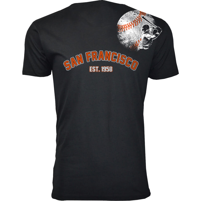 Men's Batter Up Baseball T-shirts - San Francisco