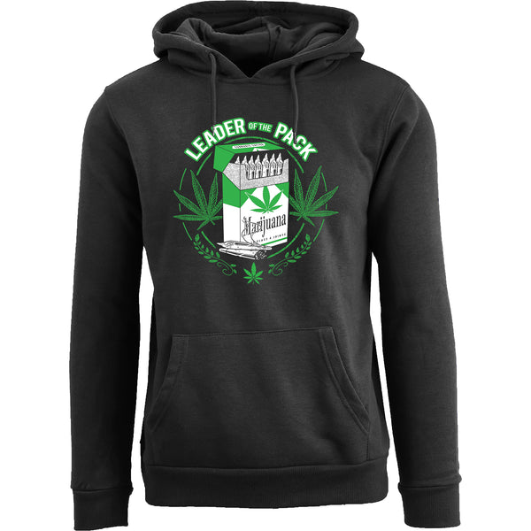 Men's Funny Mary Jane 402 Pull Over Hoodie - Leader of The Pack