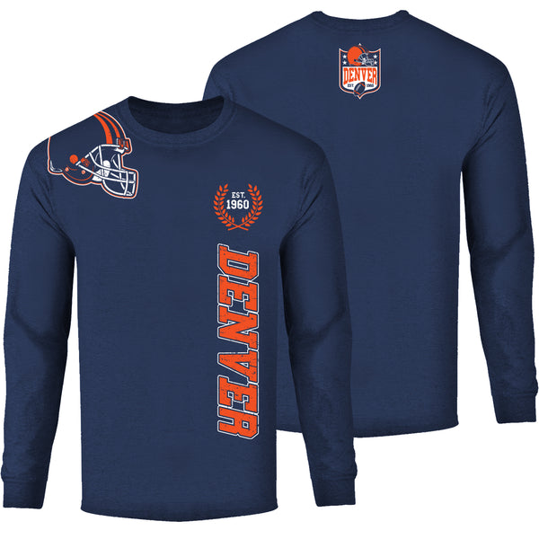 Men's Football Home Team Long Sleeve - Denver