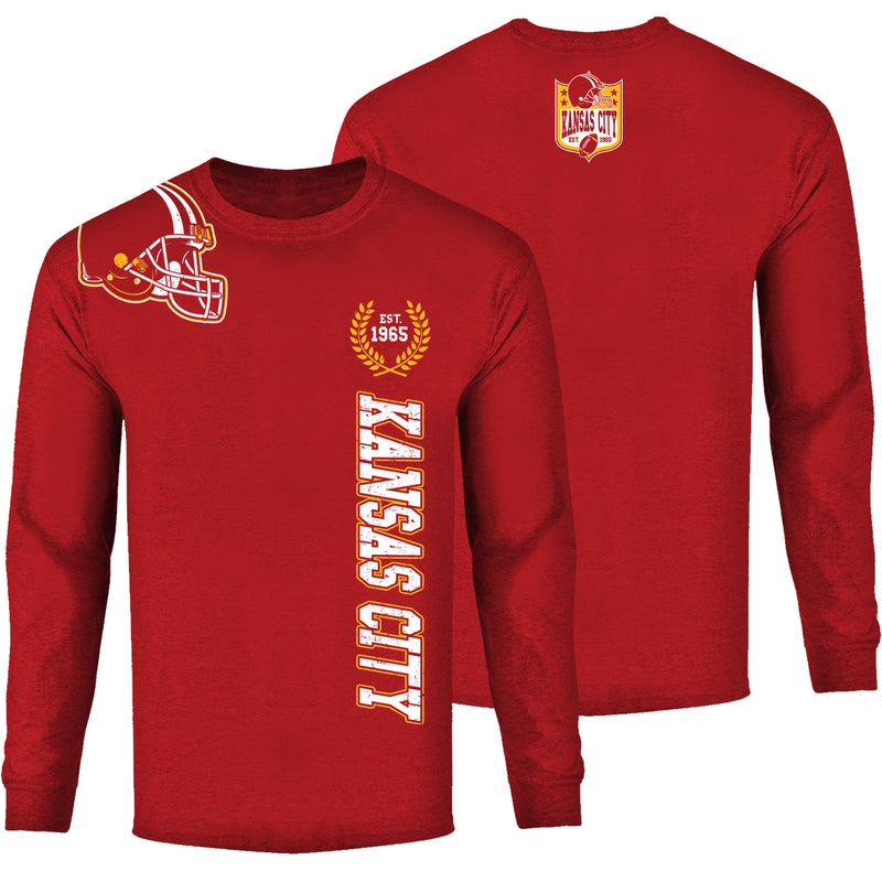 Men's Football Home Team Long Sleeve - Kansas City